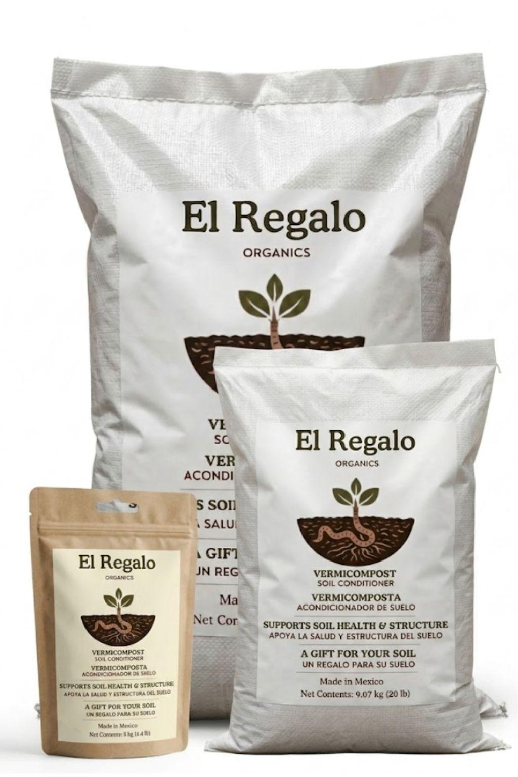 El Regalo Organics solid product family.